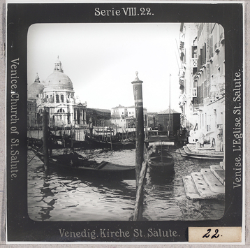 Vorschaubild Venedig: Blick über den Canale Grande zu Santa Maria della Salute 